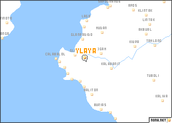 map of Ylaya