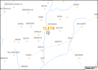 map of Yléta