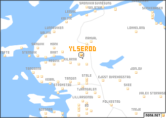 map of Ylseröd