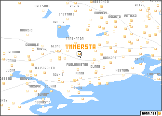 map of Ymmersta