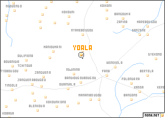map of Yoala