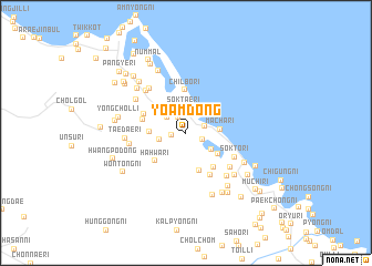 map of Yŏam-dong