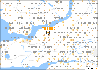 map of Yŏbang