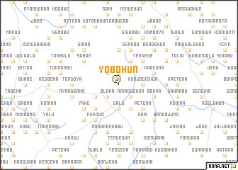 map of Yobohun