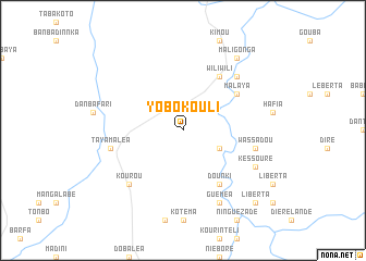 map of Yobokouli