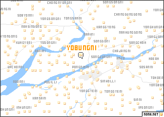 map of Yŏbung-ni