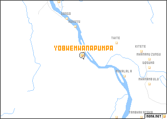 map of Yobwe-Mwana-Pumpa