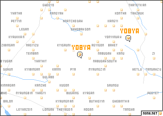 map of Yobya