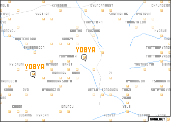 map of Yobya