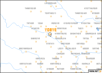 map of Yobyè