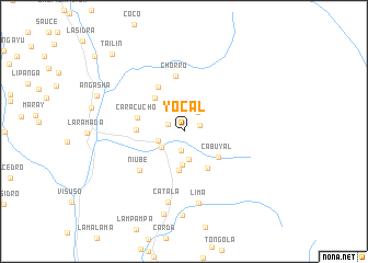 map of Yocal