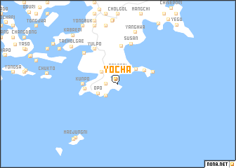 map of Yŏch\