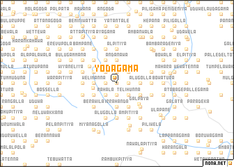 map of Yodagama