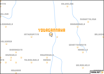 map of Yodagannawa