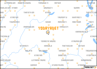 map of Yodayadet