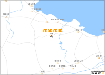 map of Yodayama