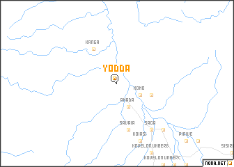 map of Yodda