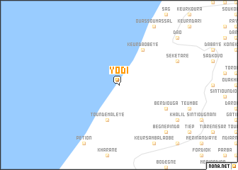 map of Yodi