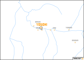 map of Yodohi