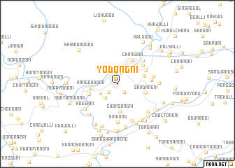 map of Yodong-ni