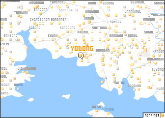 map of Yo-dong