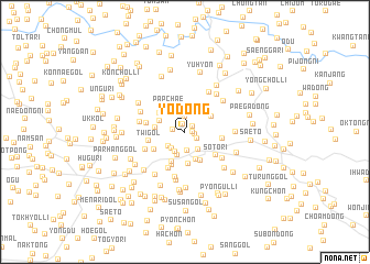 map of Yo-dong