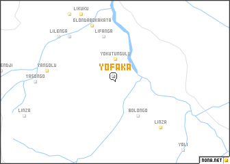 map of Yofaka