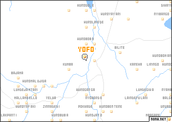 map of Yofo