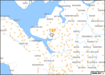 map of Yof