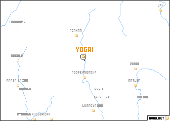 map of Yogai