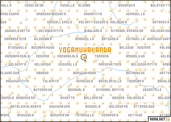 map of Yogamuwakanda