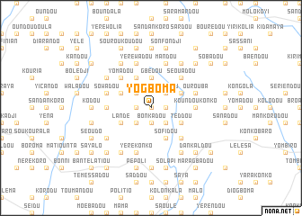 map of Yogboma