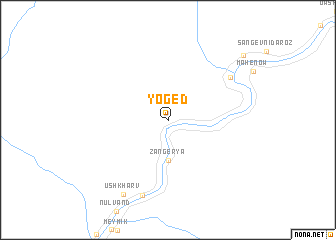 map of Yoged