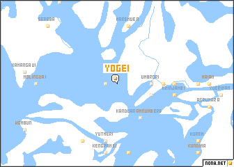 map of Yogei