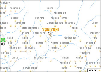 map of Yogiyohi