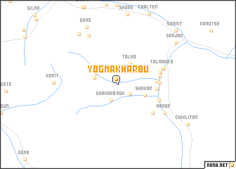 map of Yogma Kharbu