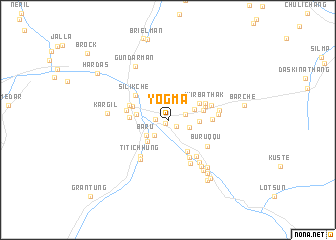 map of Yogma