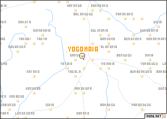 map of Yogomaia