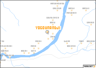 map of Yogounandji