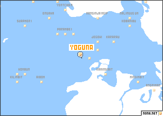 map of Yoguna