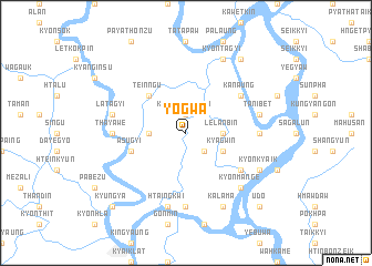 map of Yogwa