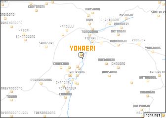 map of Yŏhae-ri