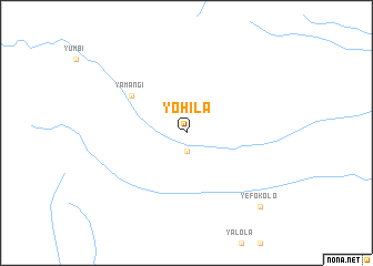 map of Yohila