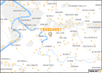 map of Yohoghany