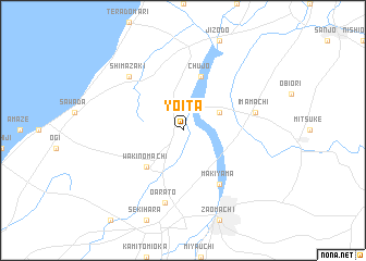 map of Yoita