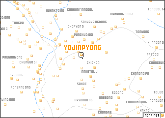 map of Yŏjinp\