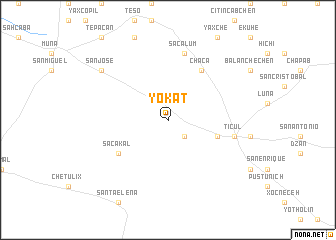 map of Yokat