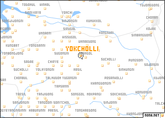 map of Yŏkch\