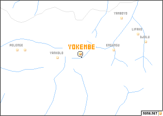 map of Yokembe