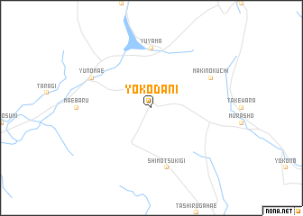 map of Yokodani